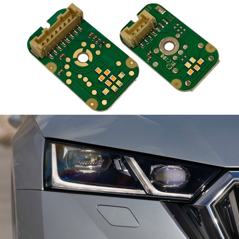 Octavia MK4 led daytime running light DRL module 5E3941645A 5E3941645B