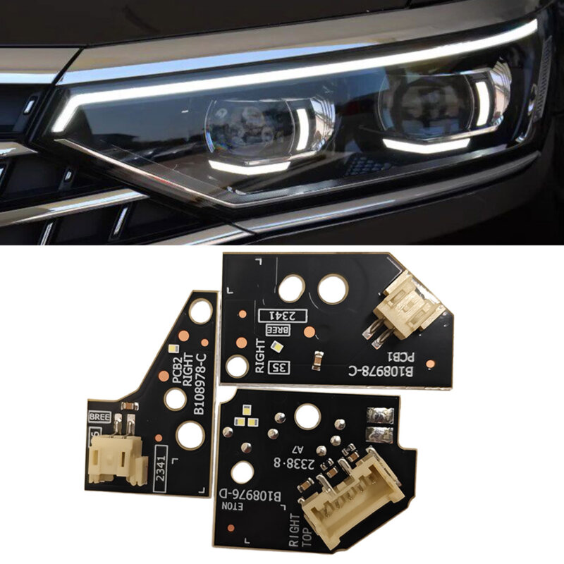 Passat B8.5 front headlight LED daytime running light DRL module baord B108977-C B108975-D B108978-C B108976-D