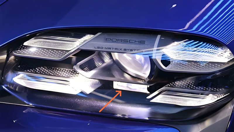 Porsche Taycan front headlight low beam LED light repair kits