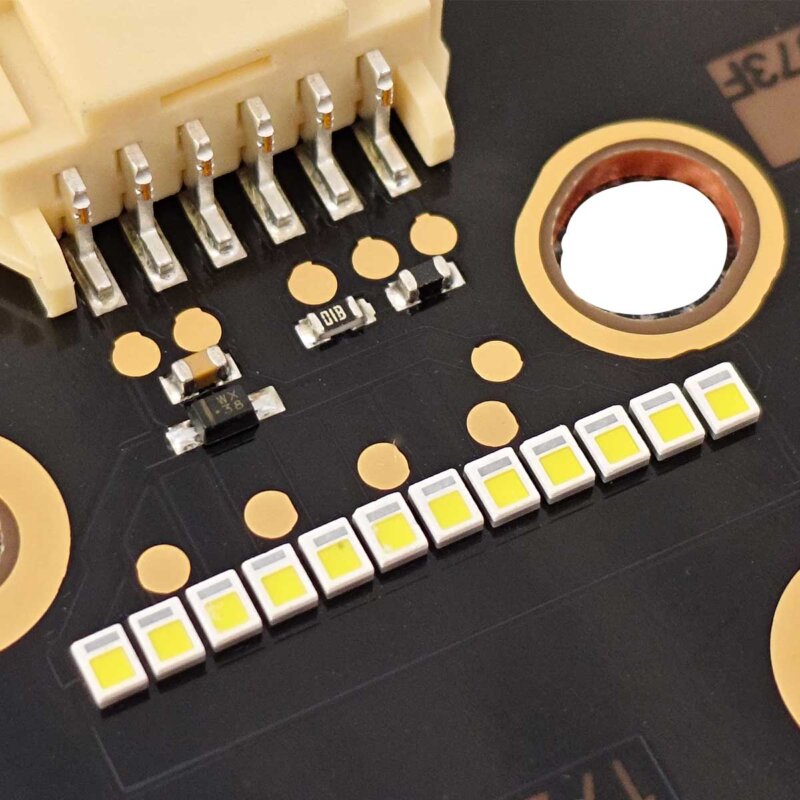 Porsche Taycan headlight low beam LED fog light repair module chip board repair kit