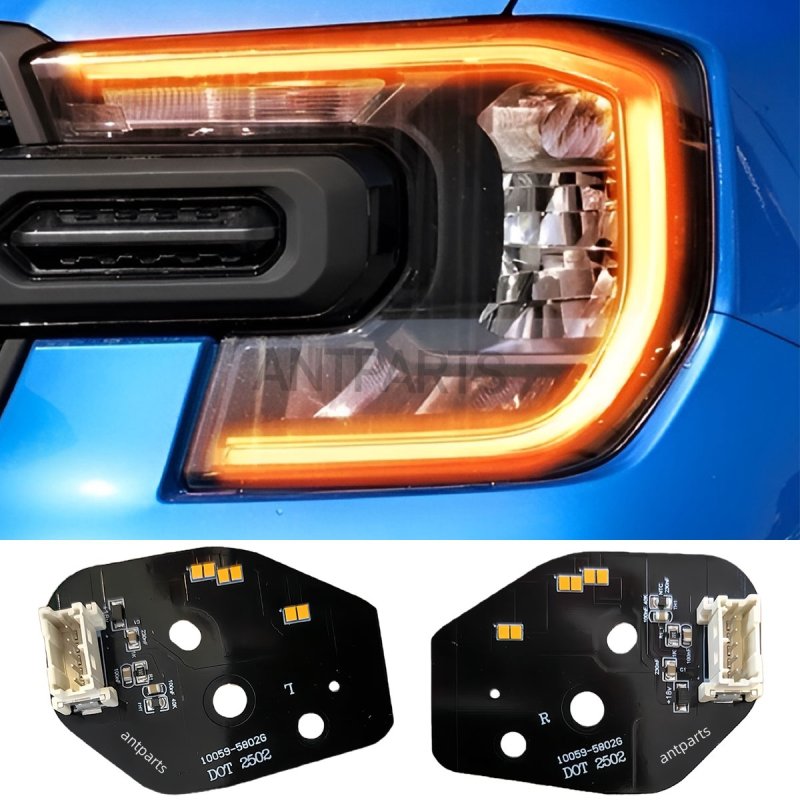 Ranger Raptor amber led daytime running lights baord 2024 2025 year