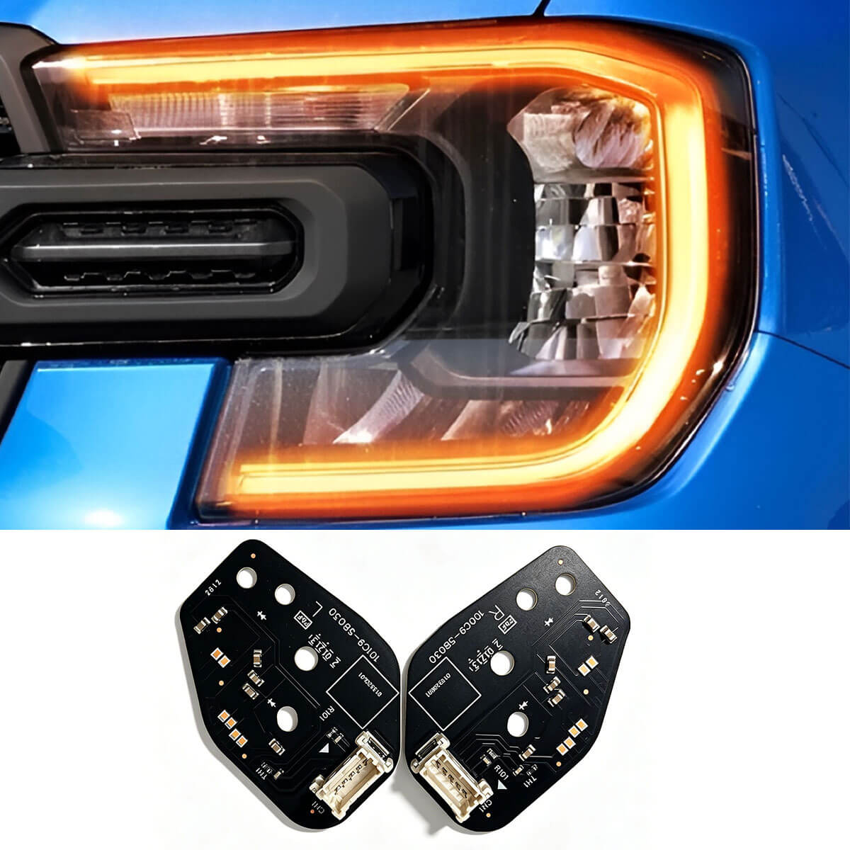 Ranger amber led daytime running light 2022 2023 2024 2025 year