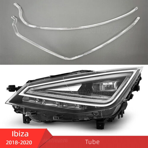 Seat Ibiza front headlight DRL tube daytime running light strip DRL guide pipe