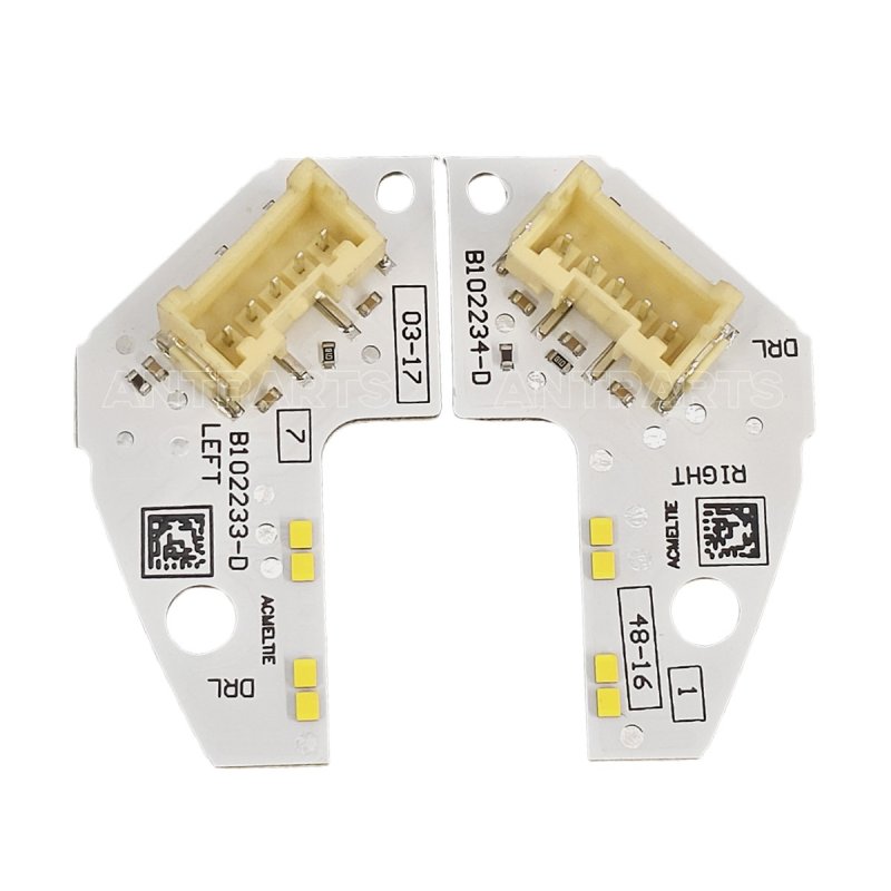 Seat Leon front headlight CSL yellow daytime running light DRL module baord 2016-2019