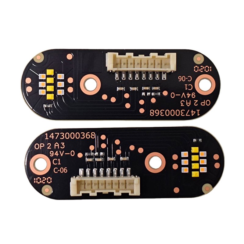 Skoda Octavia 3 CSL yellow led daytime running lights DRL module board