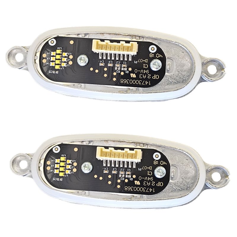 Skoda Octavia III CSL lemon yellow led daytime running light DRL module update