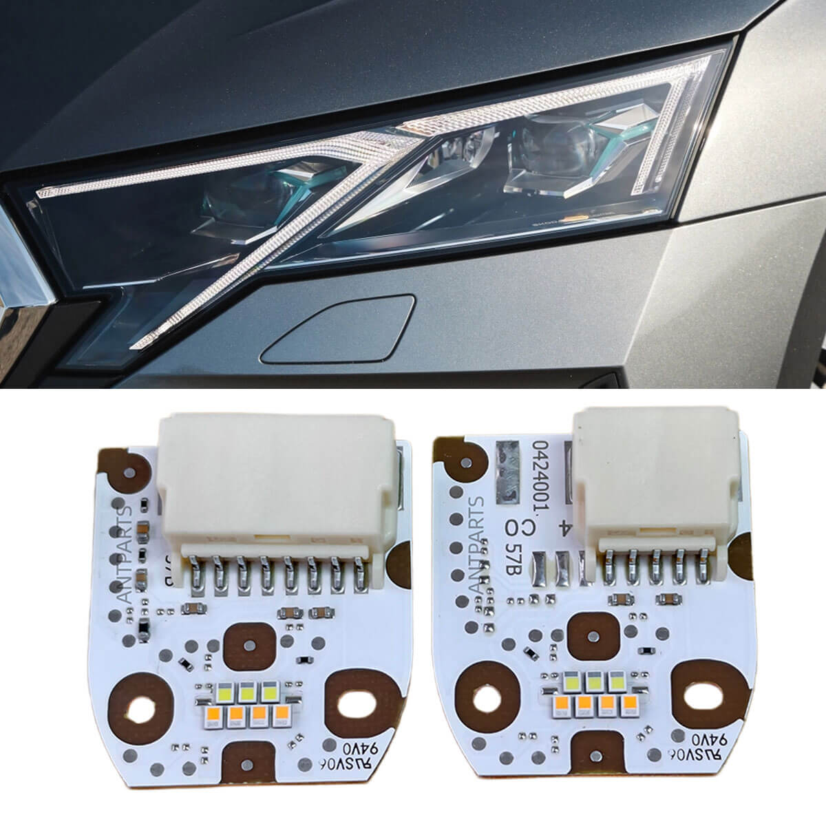Skoda Octavia front headlight led daytime running light DRL module 2025+ year