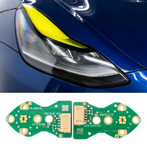 Tesla Model 3 Model Y CSL yellow LED daytime running light DRL module