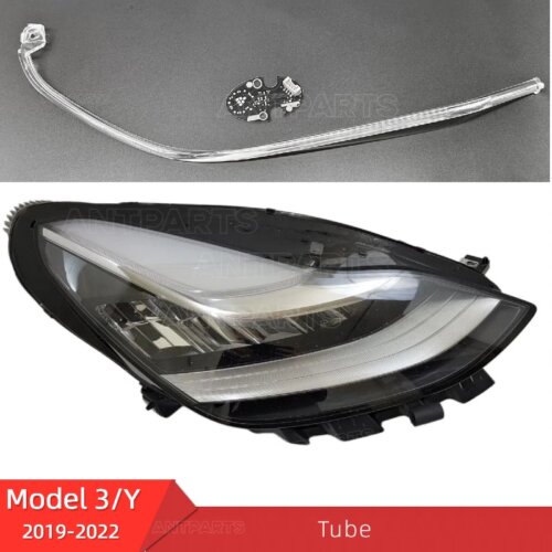 Tesla Model 3 Model Y DRL tube headlight daytime running light guide pipe