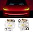 Tesla Model 3 front headlight yellow LED daytime running light DRL angel eyes module 2024 2025 year