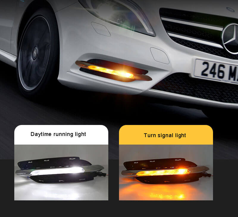 W246 DRL turn signal