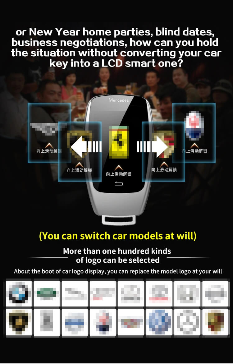 car smart LCD key