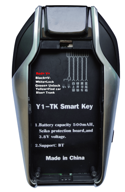 inside auto lcd key